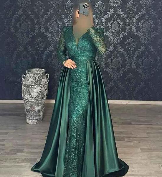 عکس لباس مجلسی شیک و پوشیده در اینستاگرام