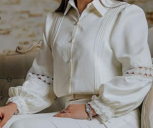 عکس پیراهن سفید مجلسی مردانه جدید