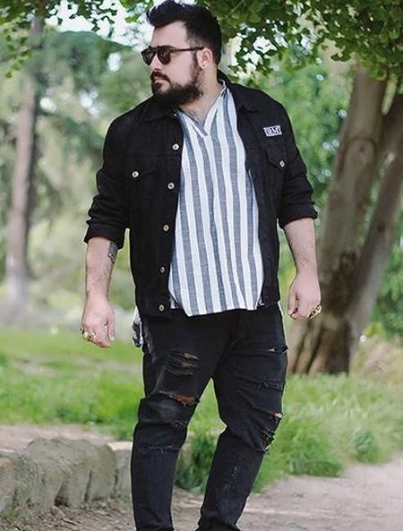 عکس لباس مجلسی برای مردان چاق