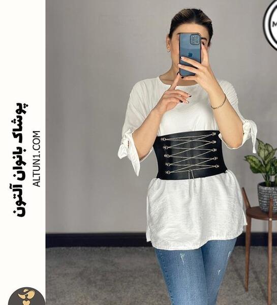 عکس لباس مجلسی با پیراهن مردانه