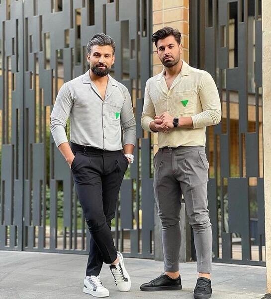 عکس لباس مجلسی پیراهن شلوار مردانه