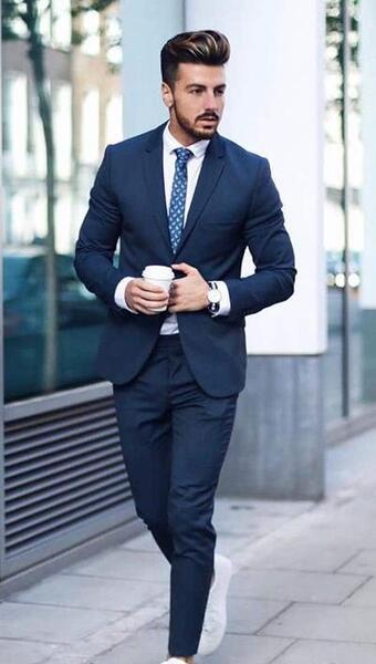 عکس لباس مجلسی مردانه ابی