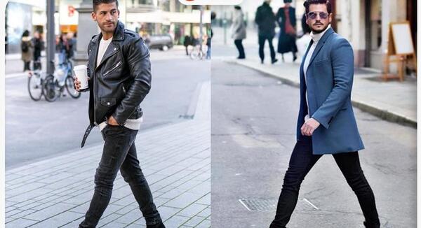 عکس لباس مجلسی با کفش اسپرت مردانه