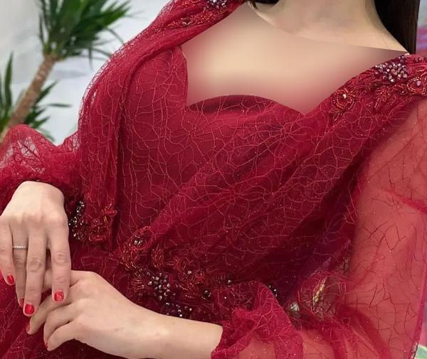 عکس لباس مجلسی شیک یقه دلبری