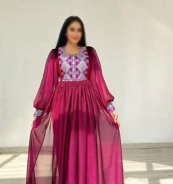 عکس مدل های لباس مجلسی زنانه افغانی