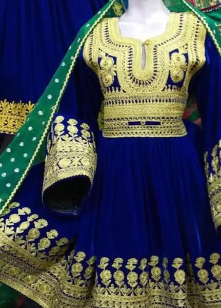 عکس مدل های لباس مجلسی زنانه افغانی