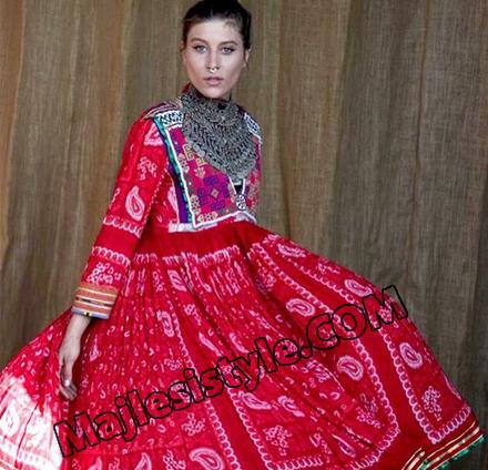 عکس مدل های لباس مجلسی زنانه افغانی