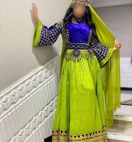عکس لباس مجلسی دخترانه افغانستانی