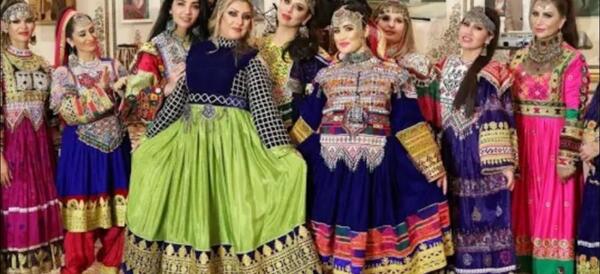 عکس لباس مجلسی دخترانه افغانستانی