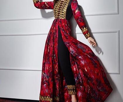 عکس لباس مجلسی دخترانه افغانستانی