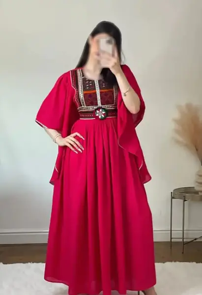 عکس لباس مجلسی دخترانه افغانستانی