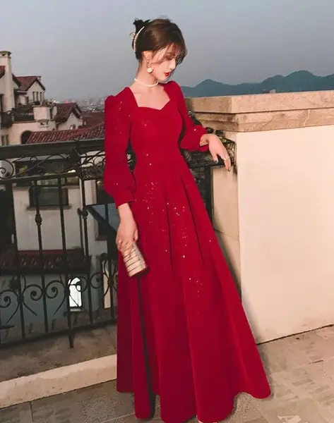 عکس لباس شب یلدا دخترانه شیک بزرگسال