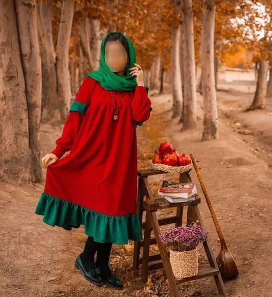 عکس مدل لباس شب یلدا دخترانه شیک