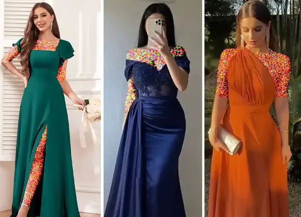 عکس مدل لباس مجلسی شیک و ساده