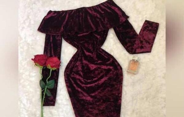عکس لباس مجلسی کوتاه لمه دخترانه شیک