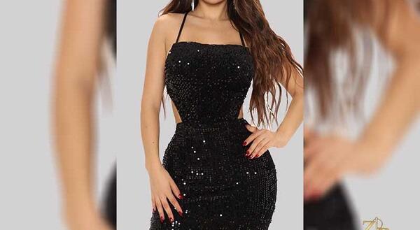 عکس مدل لباس مجلسی کوتاه ساده و شیک لمه