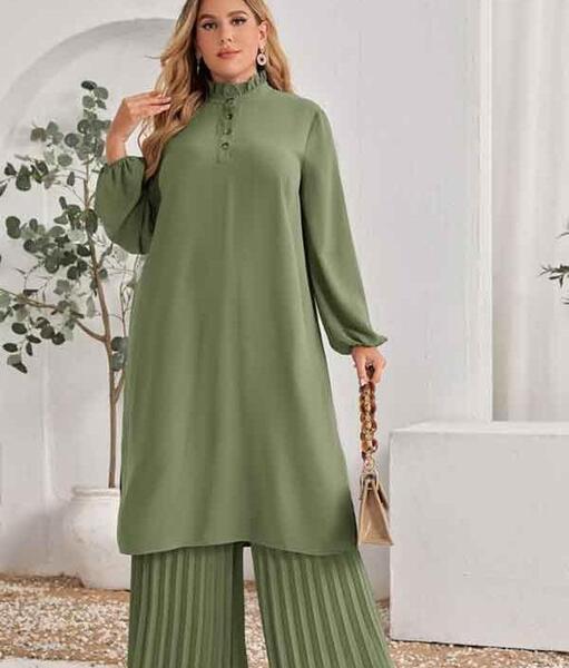عکس لباس مجلسی حریر گلدار بلند شیک