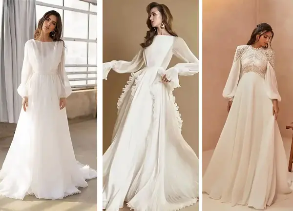 عکس لباس عقد شیک و مجلسی