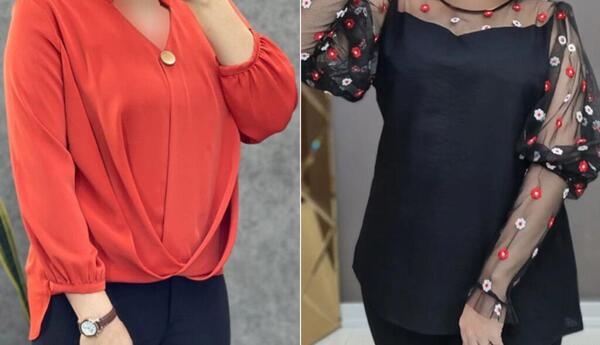 عکس لباس مجلسی شیک زنانه شومیز