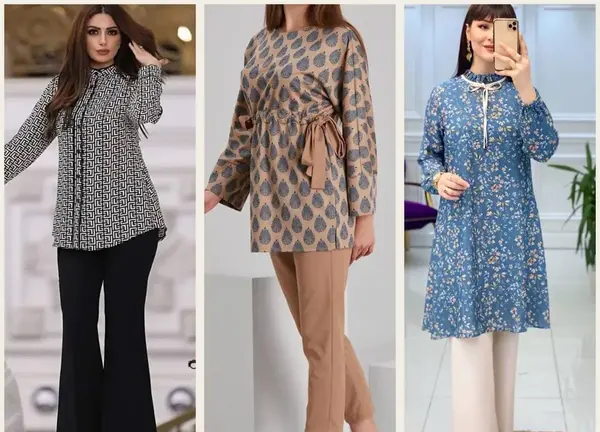 عکس لباس مجلسی شیک زنانه شومیز