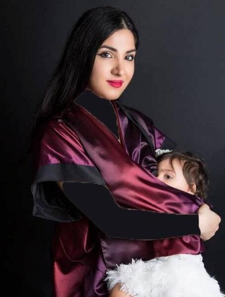 عکس لباس مجلسی شیک مناسب شیردهی