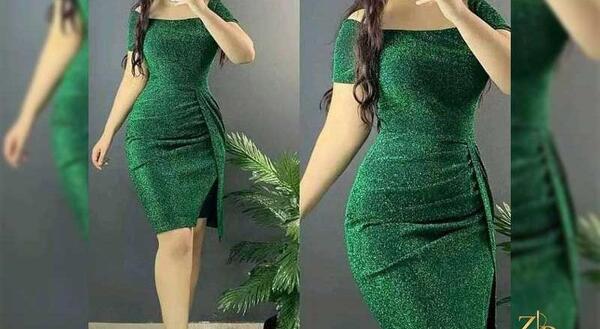 عکس مدل لباس مجلسی ساده و شیک دخترانه کوتاه
