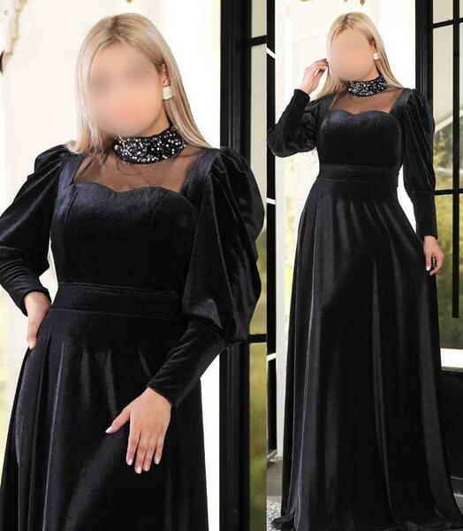 عکس لباس مجلسی شیک و ساده بلند
