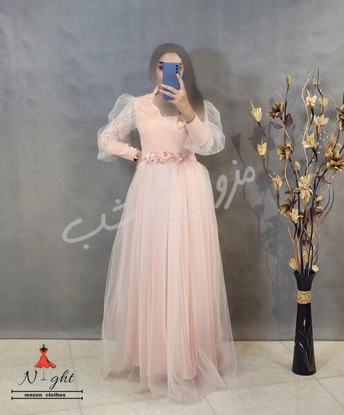 عکس لباس مجلسی شیک و ساده بلند