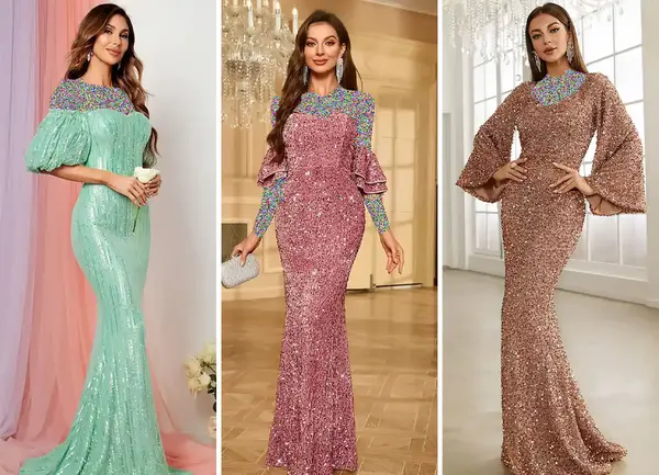 عکس جدیدترین مدل لباس مجلسی زنانه شیک