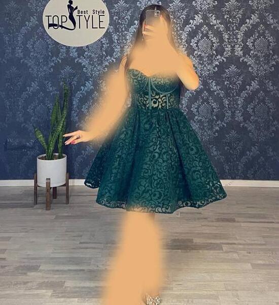 عکس لباس مجلسی شیک دخترانه کوتاه عروسکی