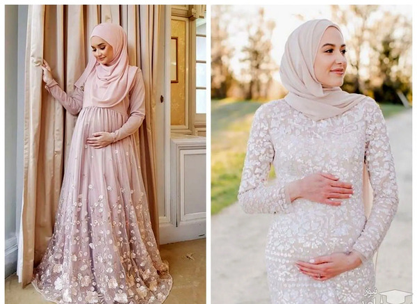 عکس لباس حاملگی شیک و مجلسی