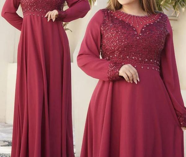عکس لباس مجلسی پوشیده بلند شیک اینستا دخترانه
