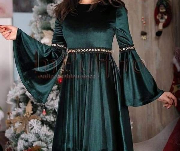 عکس لباس مجلسی شیک پوشیده کوتاه