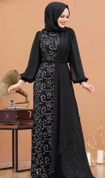 عکس لباس های مجلسی باحجاب شیک