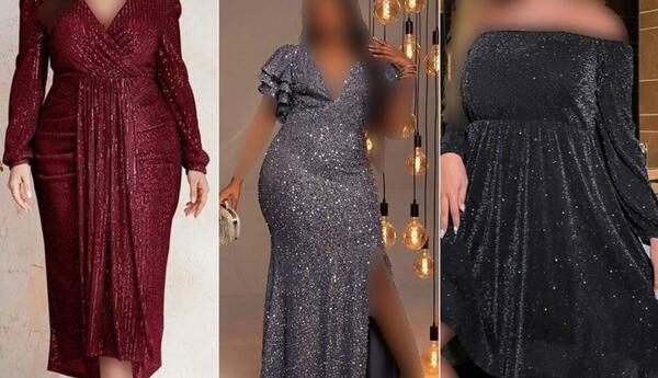 عکس شیک ترین لباس مجلسی برای افراد چاق