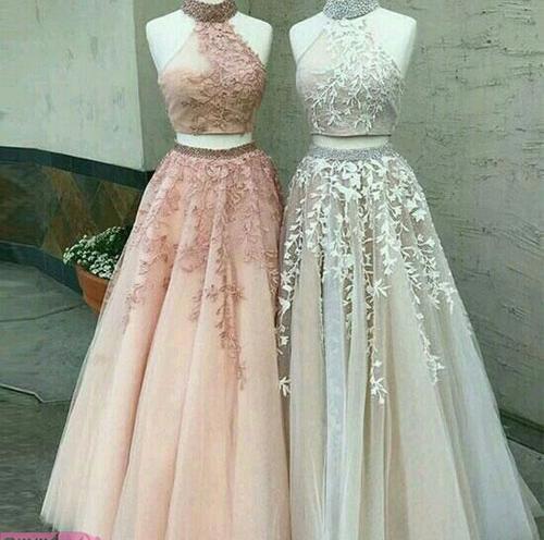 عکس مدل لباس مجلسی شیک بلند دخترانه جدید
