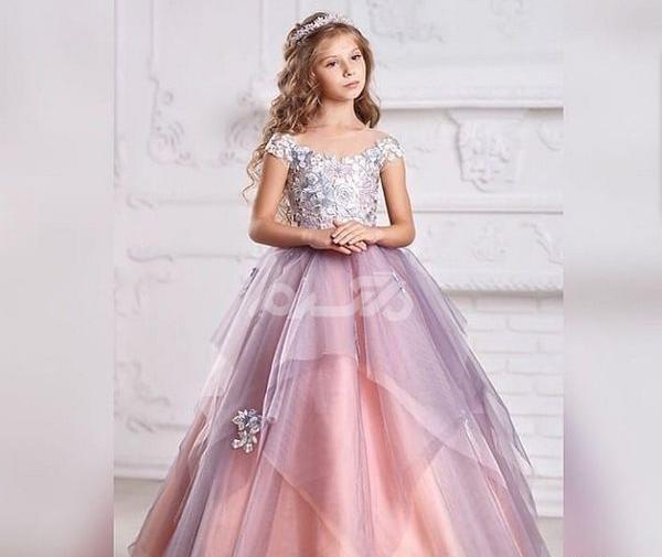 عکس لباس های مجلسی دخترانه 11 ساله