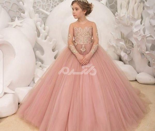 عکس لباس های مجلسی دخترانه 11 ساله