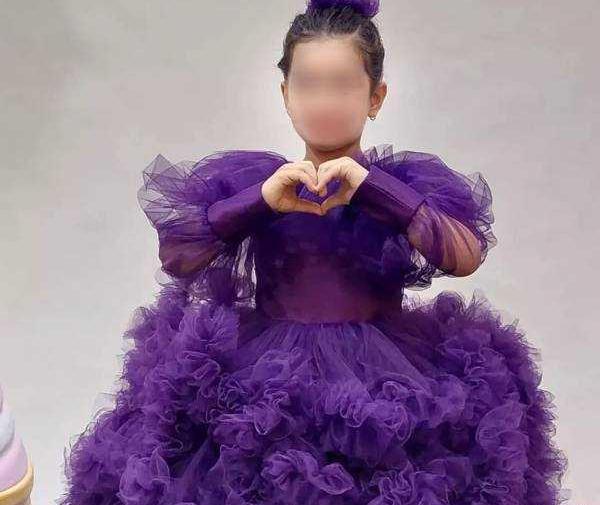 عکس مدل لباس مجلسی دخترانه هشت سال