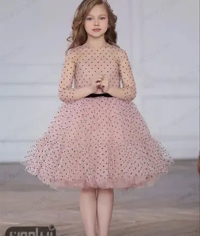عکس مدل لباس مجلسی دخترانه 8 سال