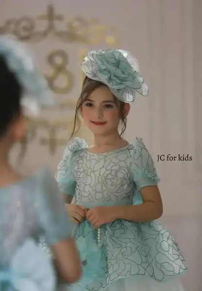 عکس لباس مجلسی دخترانه برای 8 سال
