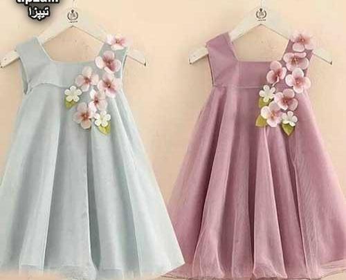 عکس مدل لباس مجلسی دخترانه هفت ساله