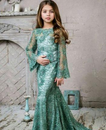 عکس مدل لباس مجلسی دخترانه 7 ساله