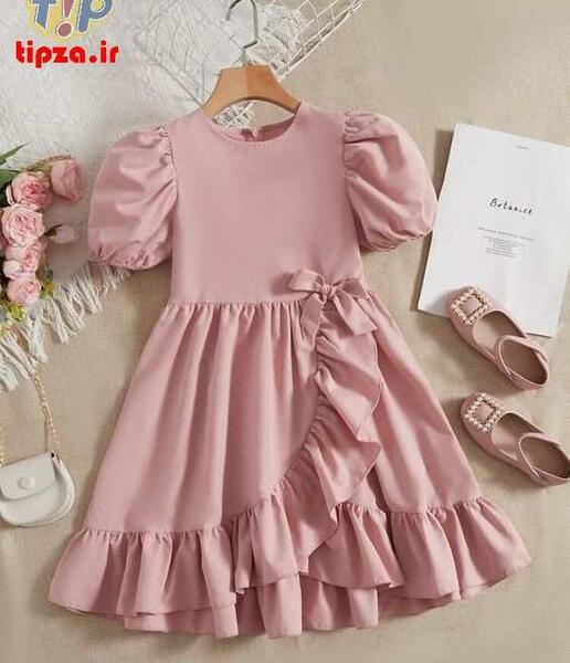 عکس مدل لباس مجلسی دخترانه 7 ساله