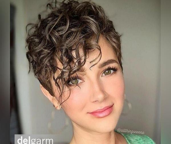 عکس لباس مجلسی دخترانه با موهای پسرانه
