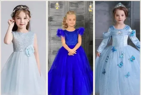عکس لباس های مجلسی دخترانه بچه گانه