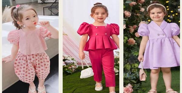 عکس مدل لباس مجلسی دخترانه و بچه گانه