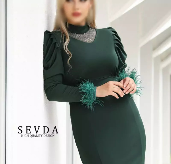 عکس لباس مجلسی ماکسی دخترانه مشکی