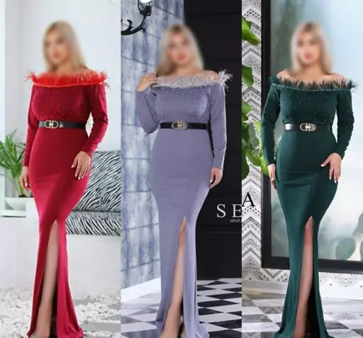 عکس مدل لباس مجلسی دخترانه ماکسی