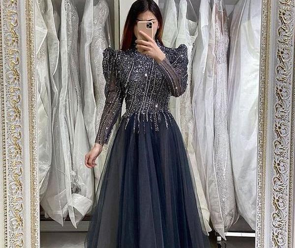 عکس مدل لباس مجلسی دخترانه ماکسی